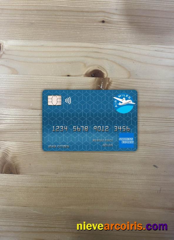 Canada American Express Air Miles credit card photolook